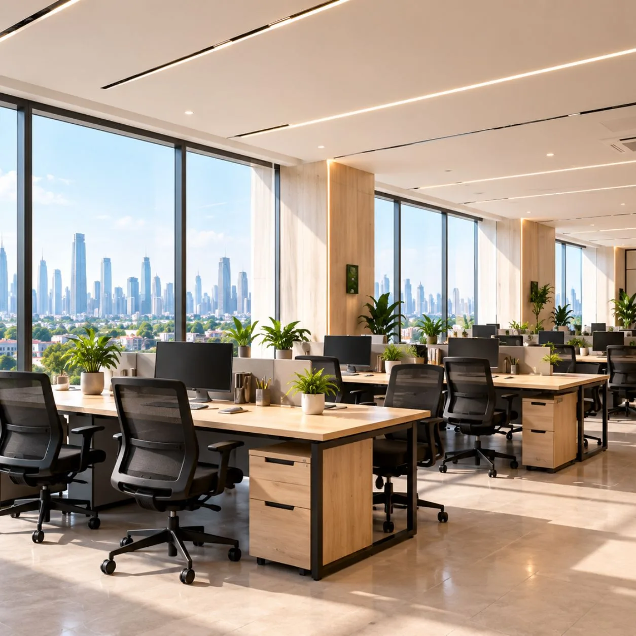 100+ Seats - Office Space in Noida Commercial Property